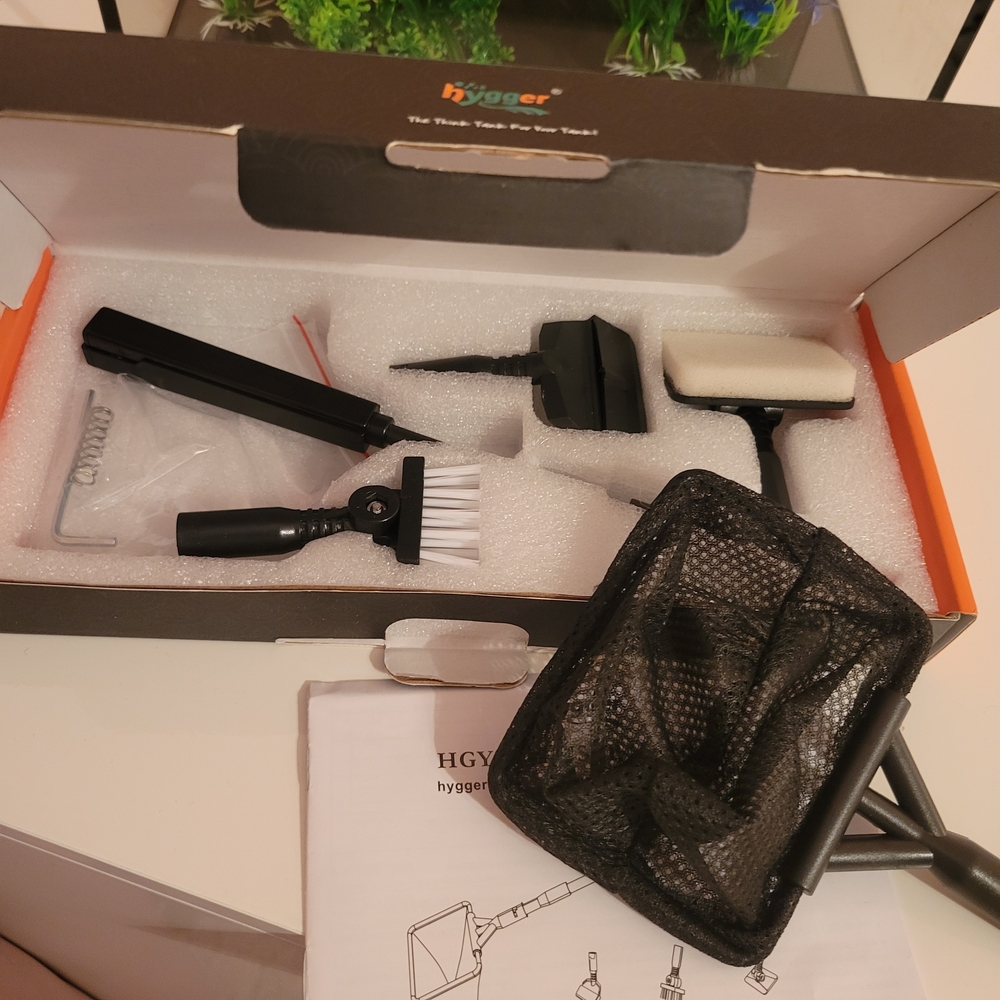 Aquarium Cleaning Kit - Black